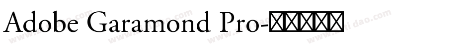 Adobe Garamond Pro字体转换